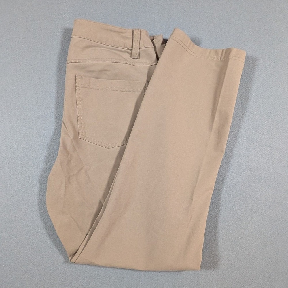 BYLT Everyday Pant Mens 32 Tan Khaki Stretch Chino Technical Trousers